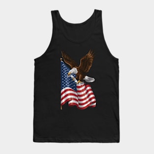 United We Stand Flag Tribute Tank Top